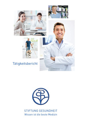 Der Tätigkeitsbericht der Stiftung Gesundheit.