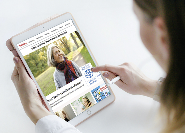 Beispiel einer zertifizierten Website.